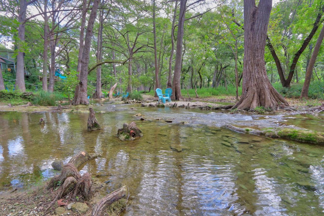 Creekside Cabins - The Getaway Villa Wimberley Buitenkant foto